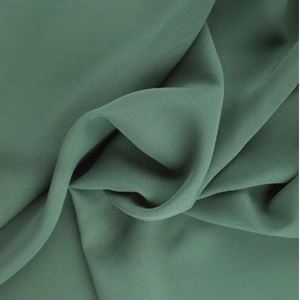 chiffon loper - vintage groen - prijs per meter 